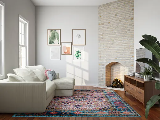 Living Room · Bohemian designed by Emily