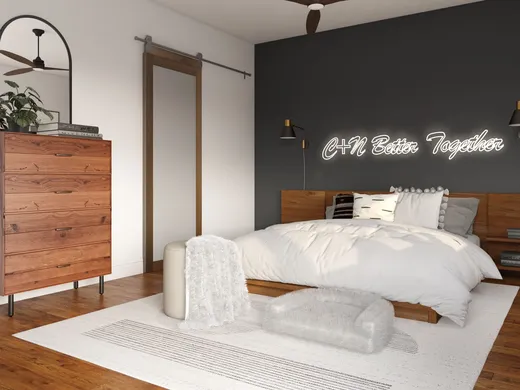 Bedroom · Industrial designed by Madison
