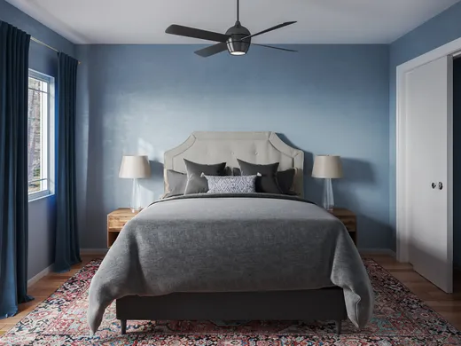 Bedroom designed by Jacqueline