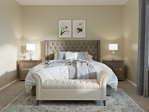 Bedroom designed by Maria