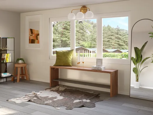 Entryway · Farmhouse designed by Camila