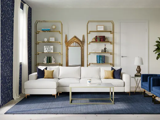 Living Room · Eclectic designed by Samantha