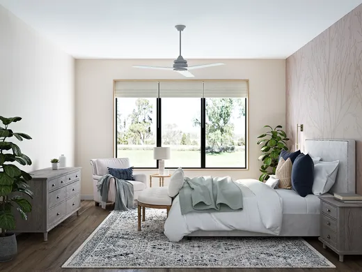 Bedroom · Farmhouse designed by Jessica