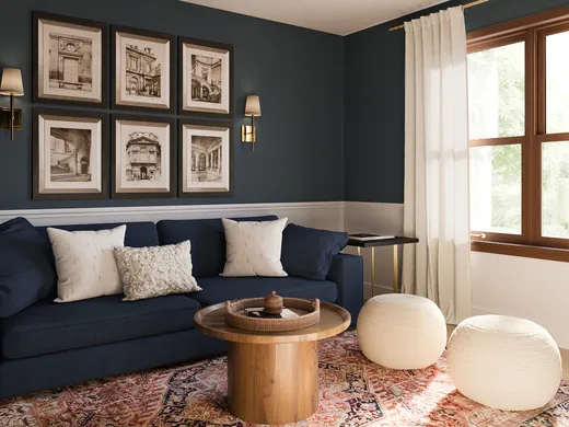 Living Room · Eclectic designed by Anna