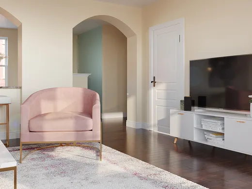 Living Room · Contemporary designed by Karla