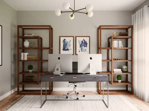 Office · Midcentury Modern designed by Haley