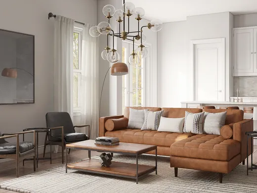 Living Room · Industrial designed by Paulina