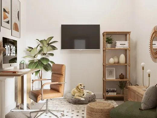 Office · Eclectic designed by Rachel