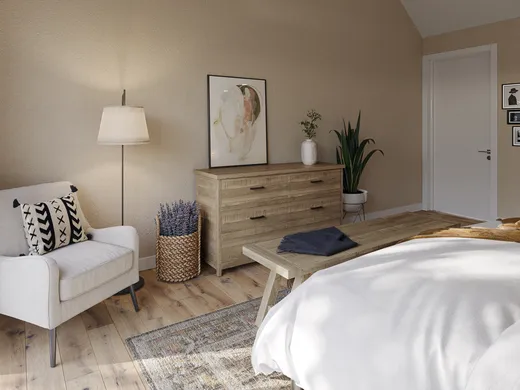 Bedroom · Bohemian designed by Cristina