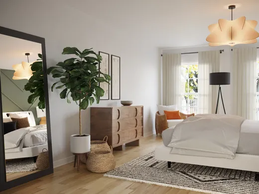 Bedroom · Bohemian designed by Dayana
