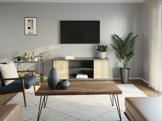 Living Room · Industrial designed by Isadora
