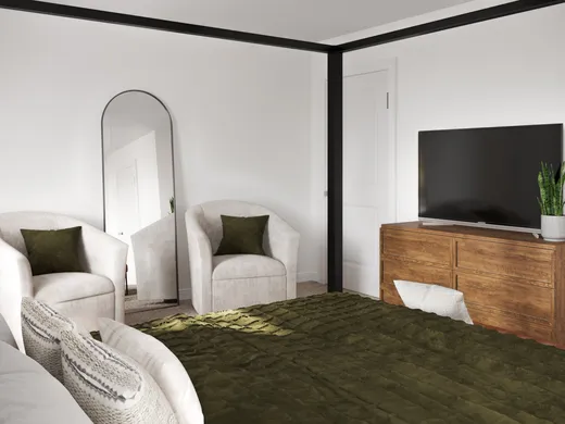 Bedroom designed by Annie