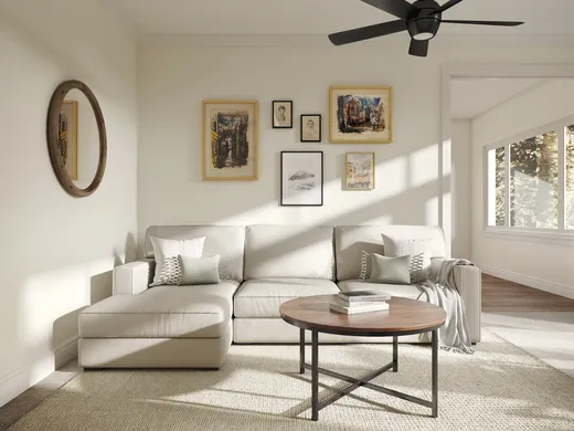 Living Room · Coastal designed by Samantha
