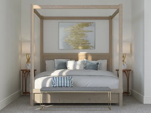 Bedroom designed by Lina
