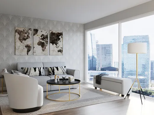 Living Room · Contemporary designed by Romina