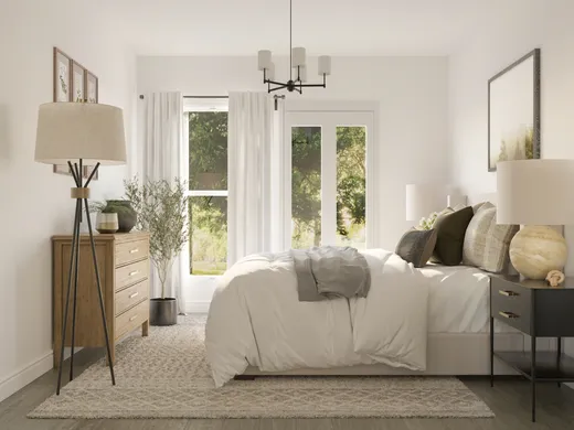 Bedroom · Rustic designed by Paulina