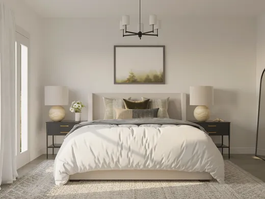 Bedroom · Rustic designed by Paulina