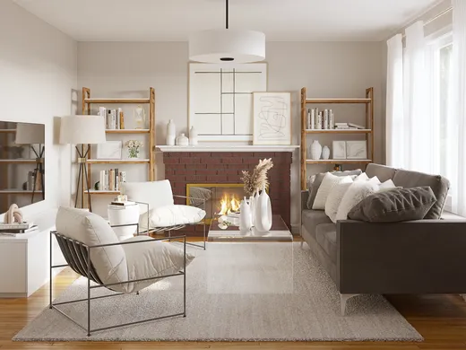 Living Room · Glam designed by Stefhaniene