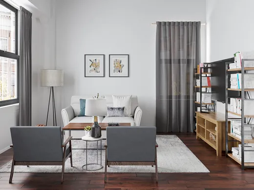 Living Room · Modern designed by Jazmin