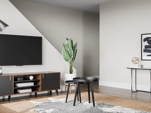 Living Room · Contemporary designed by Jazmin