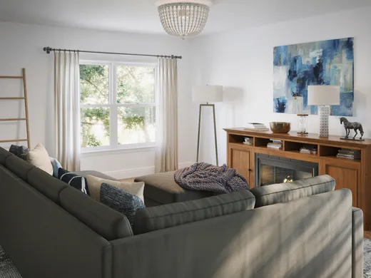Living Room · Coastal designed by Ilona