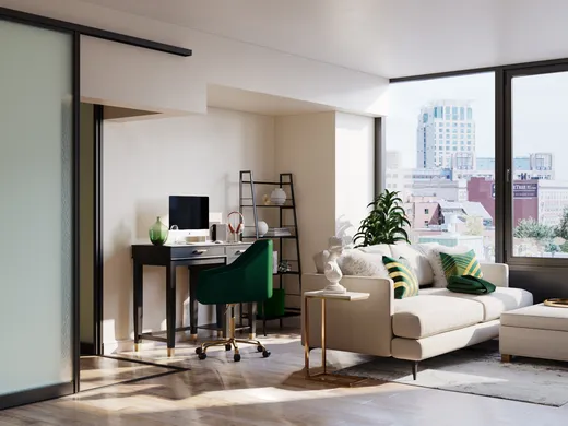 Living Room · Contemporary designed by Krysta