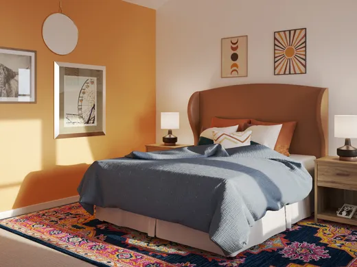 Bedroom · Eclectic designed by Haley