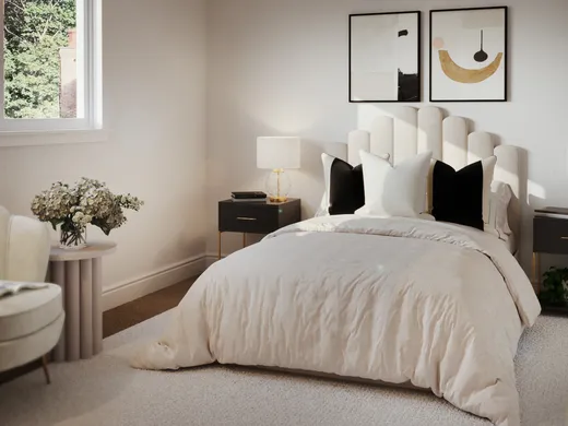 Bedroom · Contemporary designed by Claudia