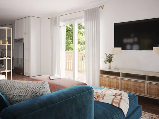 Living Room · Eclectic designed by Amy