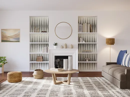 Living Room · Eclectic designed by Sofia