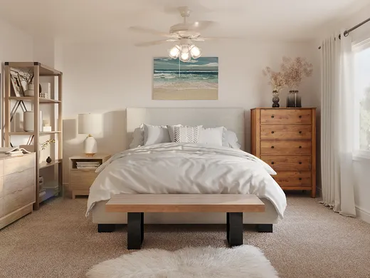 Bedroom · Bohemian designed by Carine