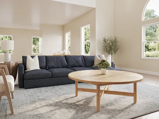 Living Room · Farmhouse designed by Alexandra