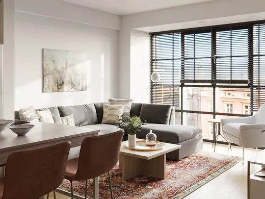 Living Room · Contemporary designed by Meagan