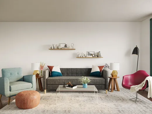Living Room · Eclectic designed by Alycia