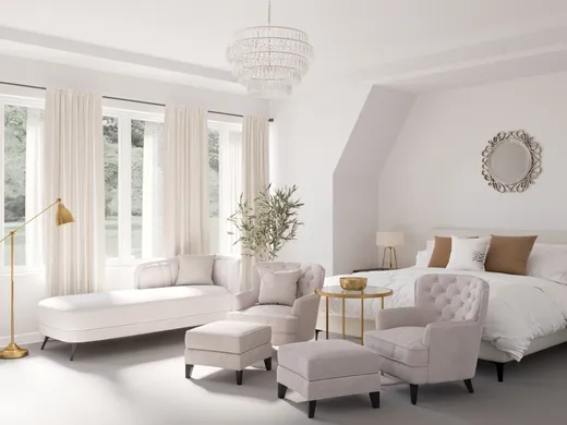 Bedroom · Glam designed by Tara