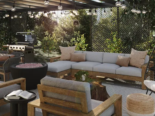 Outdoor Space · Bohemian designed by Camila