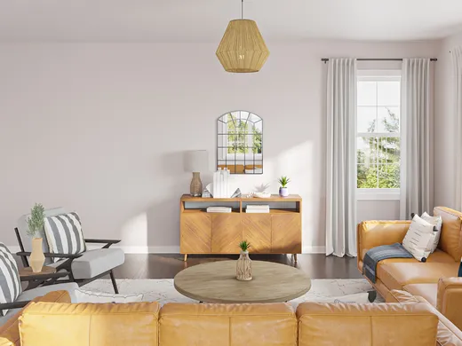 Living Room · Farmhouse designed by McKenna