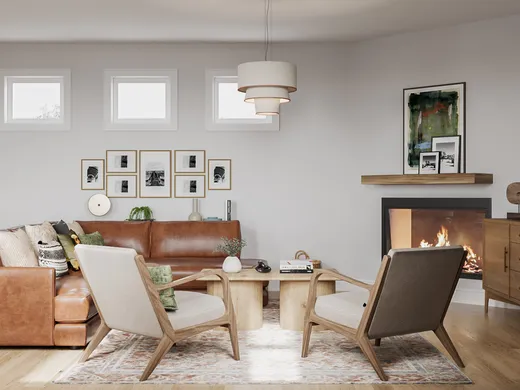 Living Room designed by Regina
