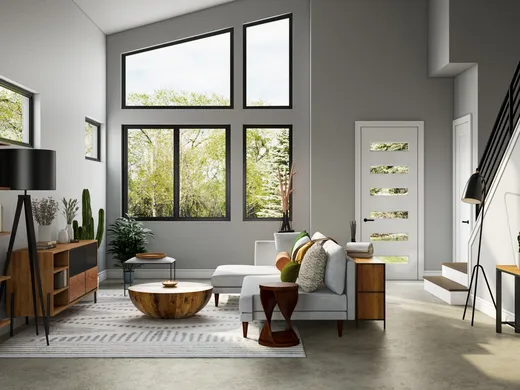 Living Room · Contemporary designed by Gabriela