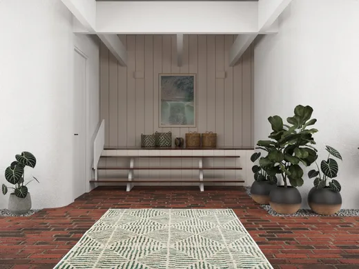 Entryway · Eclectic designed by Jade