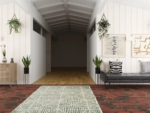 Entryway · Eclectic designed by Jade