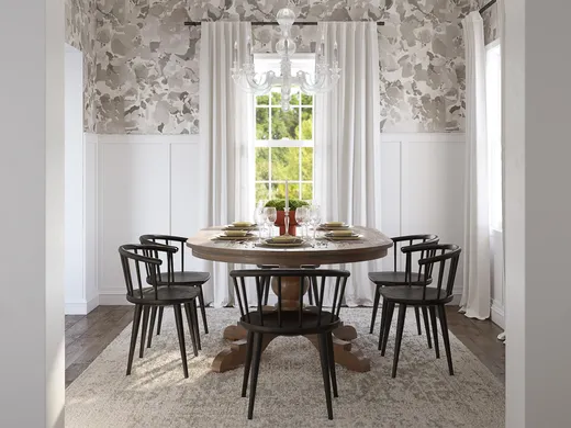 Dining Room · Farmhouse designed by Jessica
