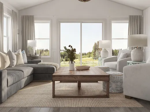 Living Room · Coastal designed by Stefhaniene