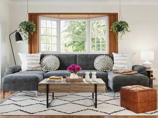 Living Room · Bohemian designed by Milena