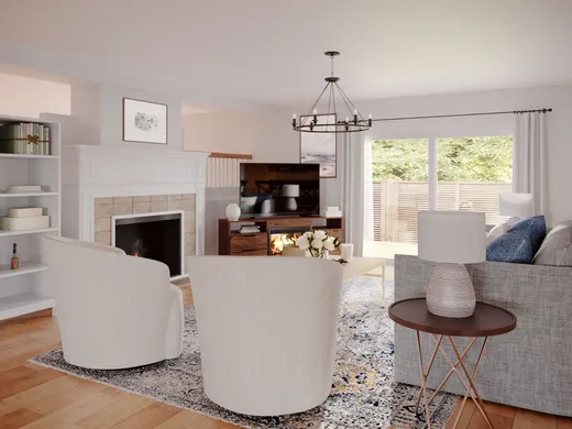 Living Room · Coastal designed by Paulina