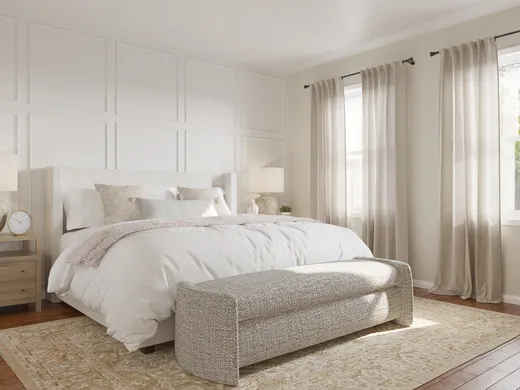 Bedroom · Farmhouse designed by Sloane