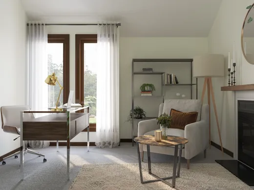 Office · Midcentury Modern designed by Carolina