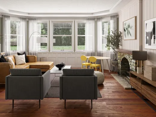 Living Room · Industrial designed by Camila