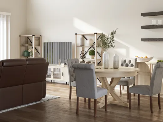 Living Room · Eclectic designed by McKenna