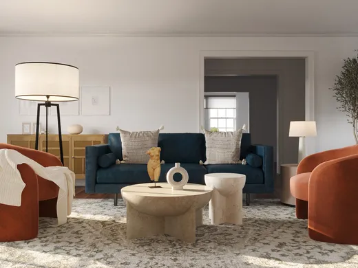 Living Room · Minimal designed by Camila